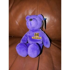 Limited Treasures Randy Moss Minnesota Vikings 84 Pro Bears Plush NFL 1998